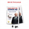 3-4 FİNCANLIK 11 Gr.'lık ÇİFTE KAVRULMUŞ ÇEKİRDEK TÜRK KAHVESİ AMBALAJ UYGULAMASI