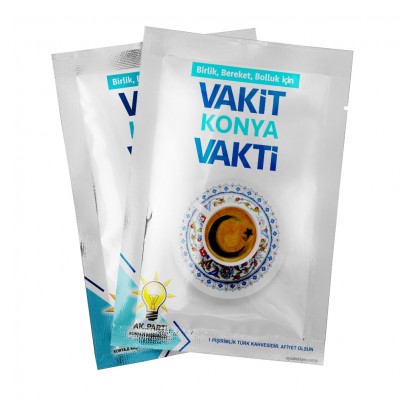 1-2 FİNCANLIK 6-7 Gr'LIK ÇİFTE KAVRULMUŞ TÜRK KAHVESİ AMBALAJ UYGULAMASI