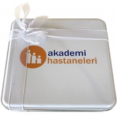 METAL KUTULU FİRMAYA ÖZEL MADLEN ÇİKOLATA