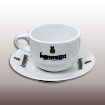 BASKILI KAHVE, ÇAY VE NESCAFE FİNCANI