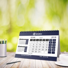 ÜÇGEN MASA TAKVİMİ SPİRALLİ