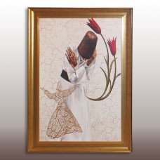 TUVAL ÜZERİ BASKI SEMAZEN MEVLANA TABLO TUVAL ÜZERİ BASKI SEMAZEN MEVLANA TABLO