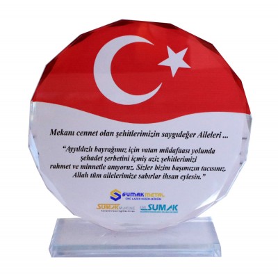 KRİSTAL PLAKET