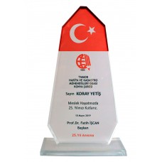 KRİSTAL PLAKET