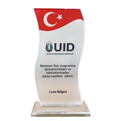 KRİSTAL PLAKET