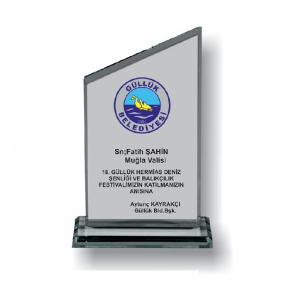 KRİSTAL PLAKET