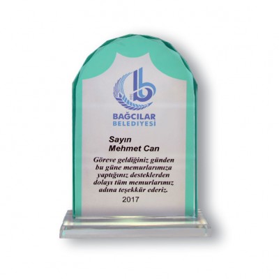 KRİSTAL PLAKET