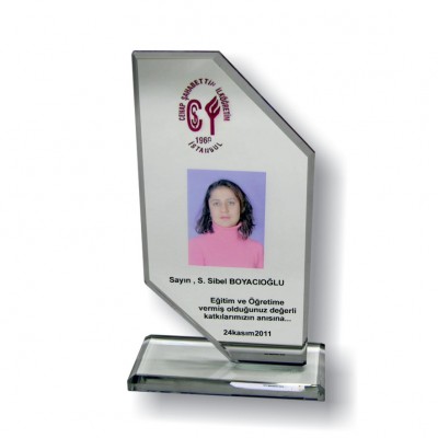 KRİSTAL PLAKET
