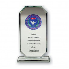 KRİSTAL PLAKET