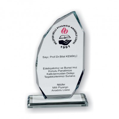KRİSTAL PLAKET