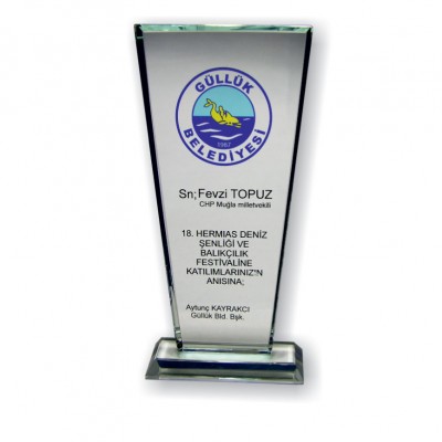 KRİSTAL PLAKET
