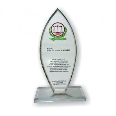 KRİSTAL PLAKET