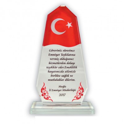 KRİSTAL PLAKET